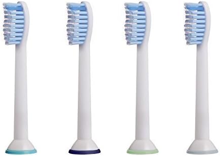 WorldGen® 1 x 4 replacement heads for Philips Sonicare Sensitive toothbrush (HX-6054). Fully compatible with the following Philips electric toothbrush models: DiamondClean, FlexCare, FlexCare Platinum, FlexCare(+), HealthyWhite, 2 Series, EasyClean and PowerUp