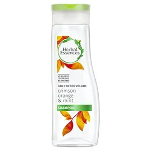 Herbal Essences Daily Detox Volume Crimson Orange and Mint Shampoo, 400 ml