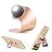 Produktbild thanly Universal 2 in 1 Magnetische Autohalterung Phone Stand Portable 360 Rotation Dash Mount Phone Dock Ring Finger Grip für iPhone 7 6 6S Plus 5S 5 4S 4 Galaxy S7 S6 Edge/Plus S5 S4 S3 HTC LG