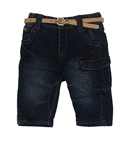 Kanz Baby-Boys Hose 1512454 Plain Jeans, Blue (Blue Denim/Blue 0013), 0-3 Months (Manufacturer Size: 56)