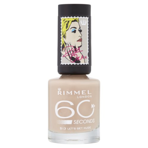 Rimmel London 60 Seconds Nail Polish by Rita Ora, Lets Get Nude
