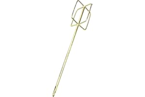 Colcolo Mezclador de cemento, varilla mezcladora de pintura, accesorio de taladro, herramientas largas resistentes, paleta mezcladora agitadora para, Square Handle C