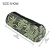 Produktbild Vinlin Federmäppchen Marihuana Unkrautmuster Tragbare Stifthalter Tasche Multifunktionstasche Stifthalter Tasche Stift Reißverschluss Tasche Geldbörse für Schule Büro