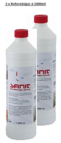 Preisvergleich Produktbild 2 x Sanit RohrReiniger-flüssig 1000ml