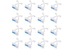 DEDC 100 Pcs Self-Adhesive Hook Plant Vine Traction Plant Climbing Wall Clip Climbing Plant Support Clips Indoor Cable Tie Clips Vine Plant Climbing Wall Fixer