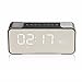 Produktbild HzxlT Bedside Wecker mit Bluetooth Lautsprecher Wireless Stereo Sound Lautsprecher Eingebaute SD-Karte LED Nachttisch Uhr