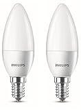 Philips LED Lampe ersetzt 25 W, EEK A+, E14, warmweiß (2700...