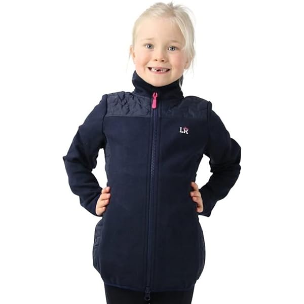 Veste Imperméable Enfant Equi-Theme – Marine – Âges 10 Et 14 Ans – Équitation