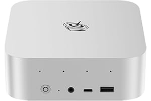 Beelink SER9 Pro Mini PC, AMD Ryzen 9 AI HX 370 (12 cœurs/24 cœurs, jusqu'à 5,1 GHz),64 Go de RAM LPDDR5X, SSD 2 to, écran 3 écrans (HDMI/DP/USB4), Wi-FI 6/BT5.2/LAN 2,5 GHz