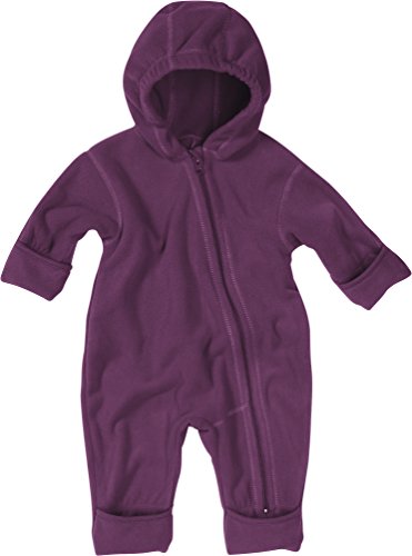 Playshoes Unisex Baby Fleece Overall Coat 19 Lila , 6-9 months