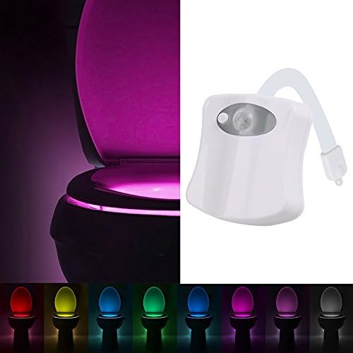 YIERTOWN LED Sensor Motion Activated Toilet Night Light