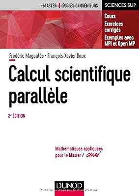 DUNOD Calcul scientifique parallèle - 2e éd. - Cours, exemples avec openMP et MPI: Cours, exemples avec openMP et MPI , exercices corrigés