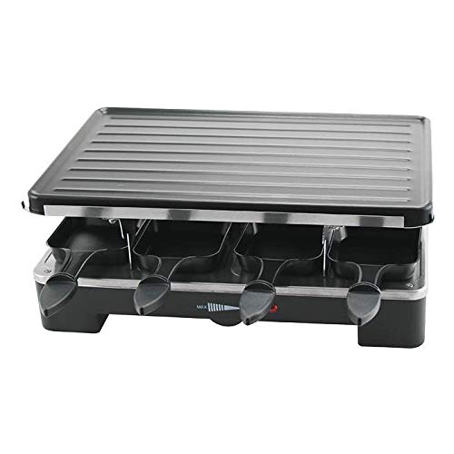 emerio Barbecue à raclette 8 poêles