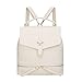 Produktbild Frauen Mädchen Damen Rucksack Mode Umhängetasche PU Leder College Rucksack Multicolor,Beige-M