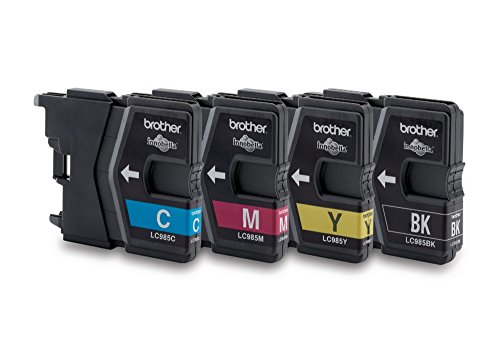 Brother LC985 Value Pack Original Tintenpatronen (für Brother DCP-125C, DCP-140W, DCP-315W, DCP-515W, MFC-J220, MFC-J265W, MFC-J410, MFC-J415W) - 2