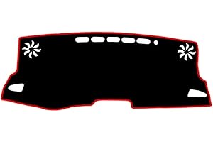 UPGENT Cubierta salpicadero Coche para Toyota para Corolla E210 2019-2024 Cubierta Híbrida Salpicadero Coche Alfombrilla Salpicadero Tipo Almohadilla Parasol Accesorios Interiores Fundas Salpicadero(B 19-24