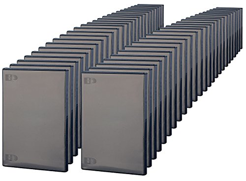 PEARL 50 DVD-/CD-Soft-Hüllen schwarz