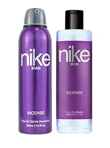 Nike Men Deodorant 200ml/EDC 500ml- Pack Of 2 (Incense)