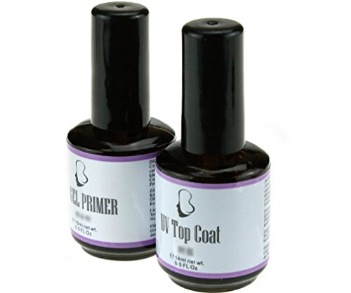 Micro Trader Nail Art Top Coat + Primer Base Gel Non-Sticky