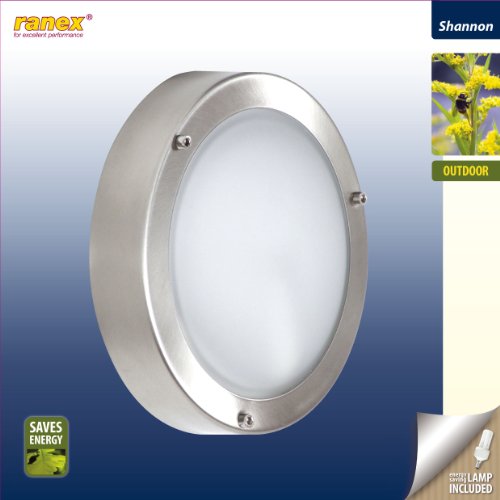 Ranex 5000.321 Rostfreie Edelstahl Deckenleuchte, Wandleuchte - 2