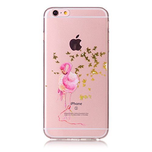 iPhone 6S Plus Hülle,iPhone 6 Plus Hülle TPU Case Schutzhülle Silikon Case,3D Kreative Ultra Slim Soft Licht Klar Transparent Silikon Gel Gomma TPU Hülle Case für iPhone 6S Plus/ 6 Plus with 5,5 Zoll,Cool 3D Romantik Flower Animal Cartoon TPU Silikon Schutz Handy Hülle Case Tasche Etui Bumper für Apple iPhone 6S/6 Plus 5.5