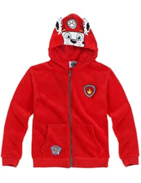 Paw Patrol Jungen Fleecejacke 2016 Kollektion - rot