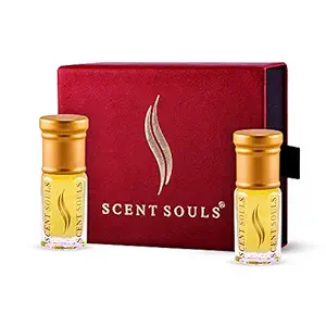 Scent Souls Poison Girl & Guise bamboo Long Lasting Attar Fragrance Perfume Oil For Women Combo Pack- 3 ml