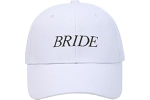 SFBSFL Bride Baseball Hat,Hen Party Bride Hats,Bachelorette Party Baseball Cap,Bride to Be Gift,Bridesmaid Cute Hat,Engagement Party Supplies White