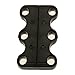 Produktbild 2 Paar Magnetische Schuhbinder / Schnürsenkel-Clips, zum schnellen An- und Ausziehen von Turnschuhen 2 Paar (Schwarz)