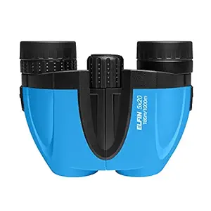BRESSER 7X20 Kids Binoculars, Compact Binoculars High Resolution Shockproof, Small Binoculars for Children Teen Boys Girls Watching Birds Hunting Hiking Travel Sport