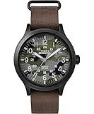 Timex Herren Analog Quarz Uhr mit Leder Armband TW4B066009J