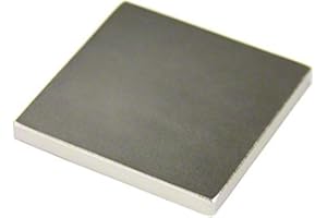 FIRST4MAGNETS N42 Neodymium Magnet for Arts, Crafts, Model Making, DIY, Hobbies, Office and Home - 50mm x 50mm x 5mm thick - 24kg Pull