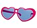 Produktbild Alsino Funbrille Sonnenbrille Partybrille Riesenbrille Spaßbrille Herz Karneval Fasching Party F-054, wählen:pink