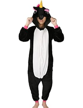 Einhorn Pyjamas Kostüm Jumpsuit 