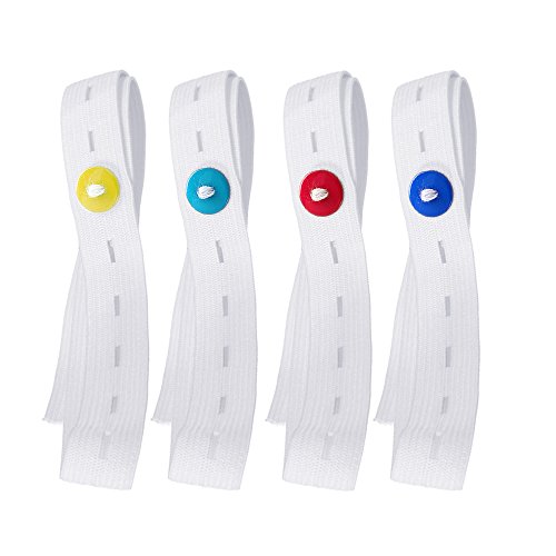 20 PCS Adjustable Reusable Baby Infant Elastic Diaper Nappy Belt Strip Baby Care Products Random Color