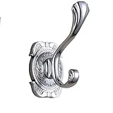 Eeayyygch Chromic Garderobenhaken Einzelhaken Solide Kleiderhaken Wohnzimmer Badezimmer Wandhaken (Farbe : -, Größe : -)