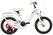 Produktbild S'COOL Kinder Nixe Steel Kinderfahrrad, White/Blue/Red, 12 Zoll