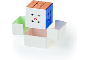 BUCAXIT Zauberwürfel,QY X-Man Tornado V4M Flagship Version 3x3 Speed ​​Cube Magnetischer Geschwindigkeitswürfel Geeignet für Zauberwürfel-Enthusiasten (Flagship Version)