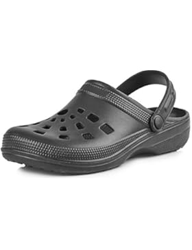 Ladeheid Damen und Herren leichte EVA Clogs KL038