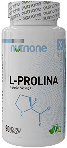 Nutrione - L-Prolina - 90 Cápsulas Vegetales