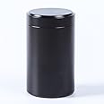 PCKOBEVER Smell Proof Container, solid colour airtight aluminium metal sealing jar for herbal tea coffee spices sugar storage canister 140ML