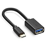 UGREEN Cavo OTG USB C , Adattatore USB 3.1 Tipo C a USB A 3.0 Femmina OTG Cable Adattatore OTG Cavo Host USB SuperSpeed 5 Gbps Compatibile con Samsung Galaxy Note 8/S8/S8 Plus, OnePlus 2/3/3T/5, LG G5/G6, Huawei P9/P10, MacBook Pro, Chromebook Pixel etc. Cavo Lungo 15 CM (Nero)