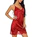 Produktbild SuperSU Mode Frauen Babydoll Mini Sleep Rock V-Ausschnitt Spitze Sexy Dessous Unterwäsche Sexy Dessous Nachthemd Transparenter Spitze Größen Unterröcke Kleider
