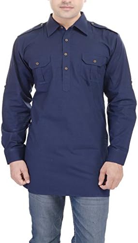 Royal Kurta Men's Kalrav Fashion Cotton Kurta