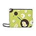 Produktbild WYYWCY Spiegeleier Toastbrot Tomate Muster Benutzerdefinierte hochwertige Nylon Slim Clutch Crossbody Tasche Umhängetasche