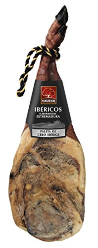 Navidul Paleta de Cebo Ibérica, Jamonero y Cuchillo - 4.25 kg