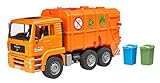 Bruder 2760 - MAN Mllwagen, orange - 