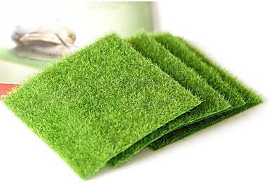 1Pcs Micro Landscape Decoration DIY Mini Fairy Garden Simulation Plants Artificial Fake Moss Decorative Lawn Turf Green Grass 30*30Cm
