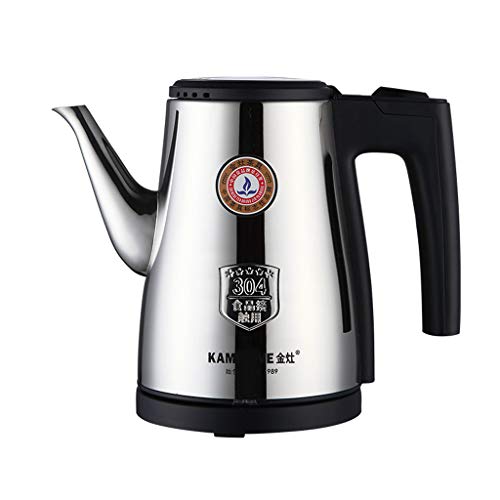 XJRHB Bouilloire lectrique, Bouilloire lectrique, Service  th Kung Fu, Bouilloire, Acier Inoxydable 304, Mise Hors Tension Automatique, Protection Anti-sche