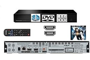 Panasonic DP-UB450EB-K 4K HDR Ultra HD Blu-ray Player MULTIREGION for DVD with Remote/USB Input - Inc demo disc